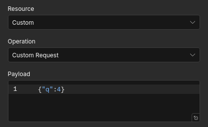 custom request for Olvid Keycloak node